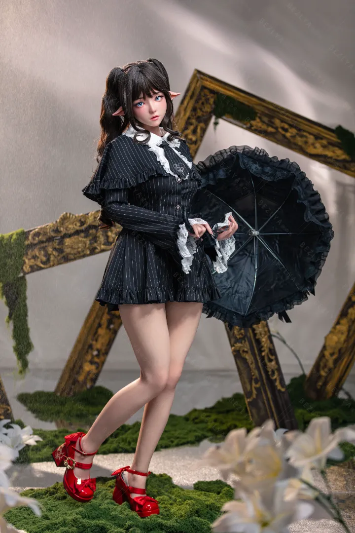 155cm (5ft1) E罩杯 輕量化 矽膠 性愛娃娃 ROS 头部 Freesia